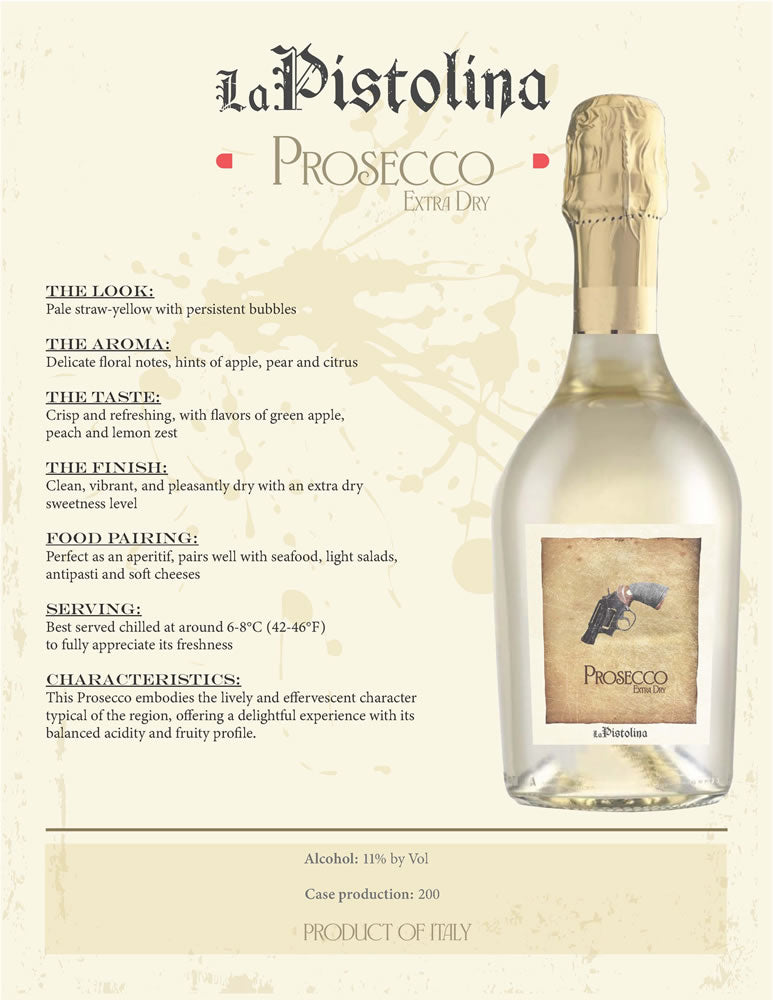 Italian Prosecco Sparkling Wine