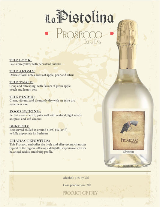 Italian Prosecco Sparkling Wine
