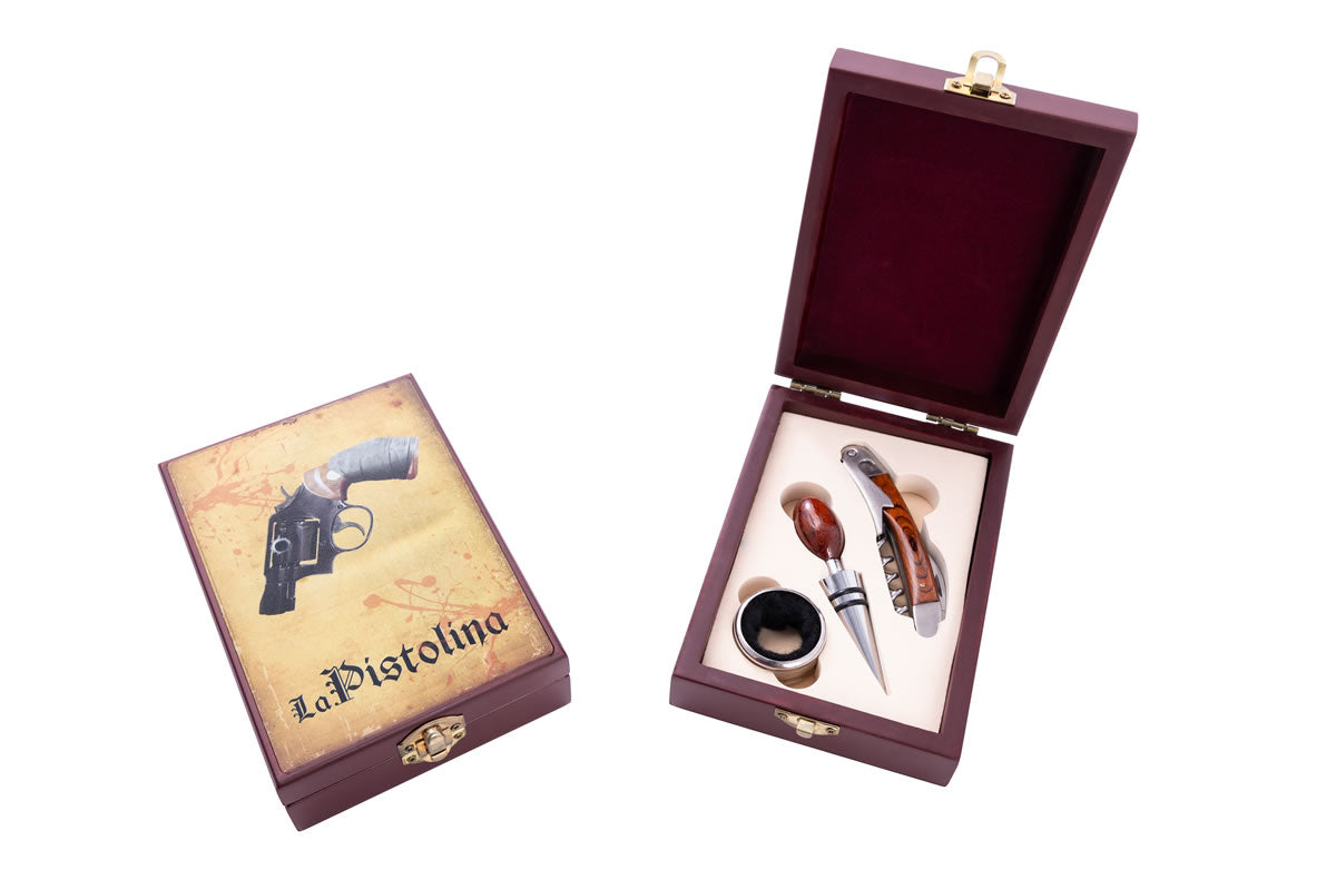 Wooden Wine Accessory Kit's